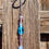 Thumbnail: Handmade Resin Sea Turtle & Beaded Peace Symbol Suncatcher