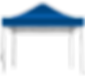 Tenda Sanfonada Personalizada azul