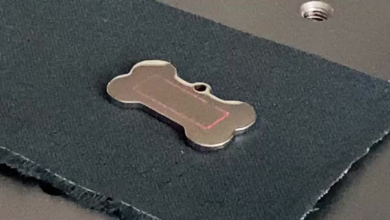 Прев'ю: Жетон для собак (кістка)