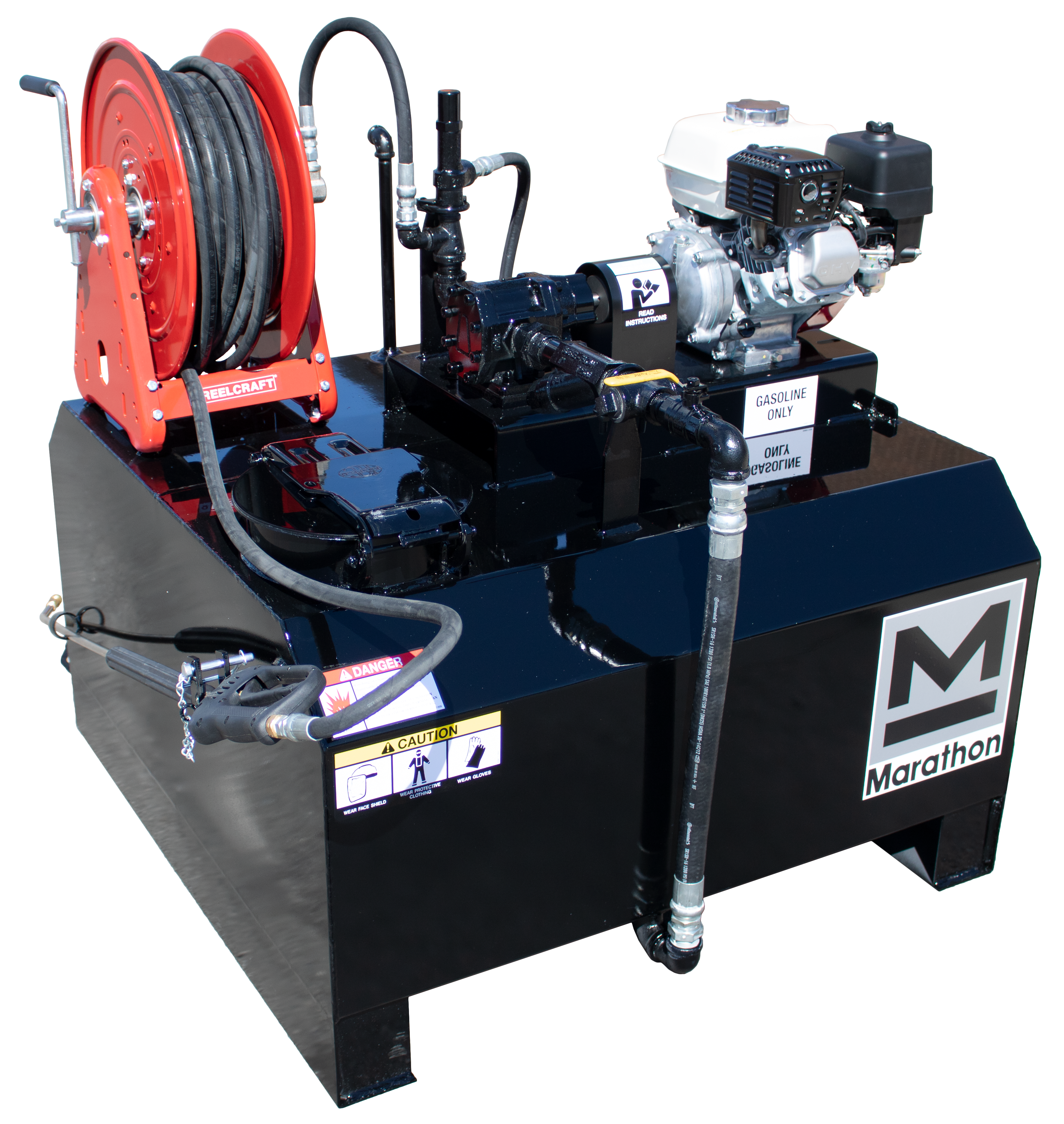 115 gal Power Asphalt Sprayer, Skid Mounted - PAS115S