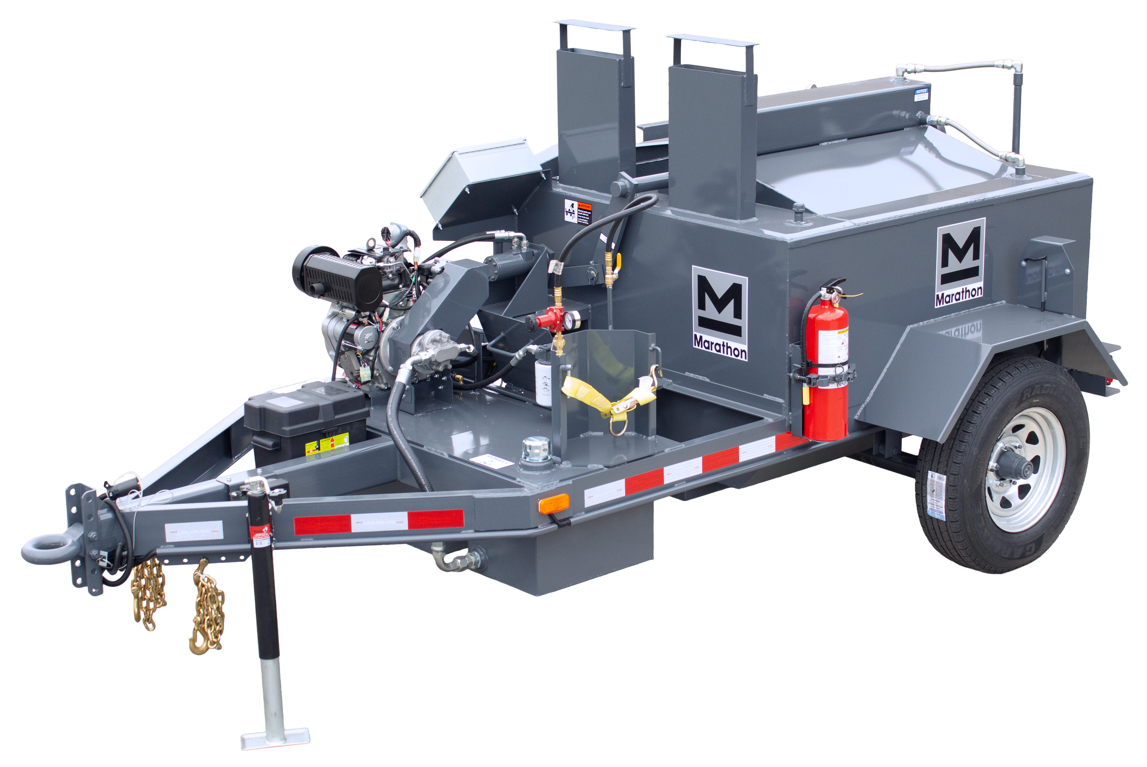 130 gal Diesel Fired, Oil-Jacketed Melting Kettle - UCMK130DT