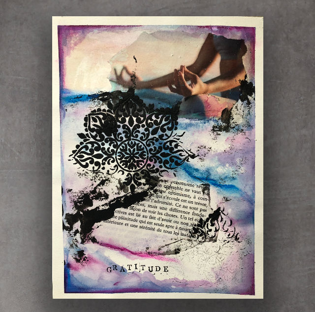 Miniature : " Gratitude " Œuvre originale sur papier