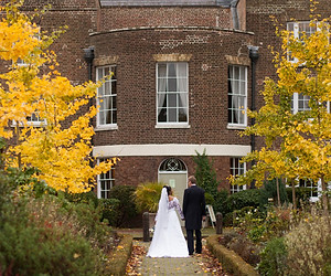 Morden Park House Wedding in Autumn at Merton Registry Office