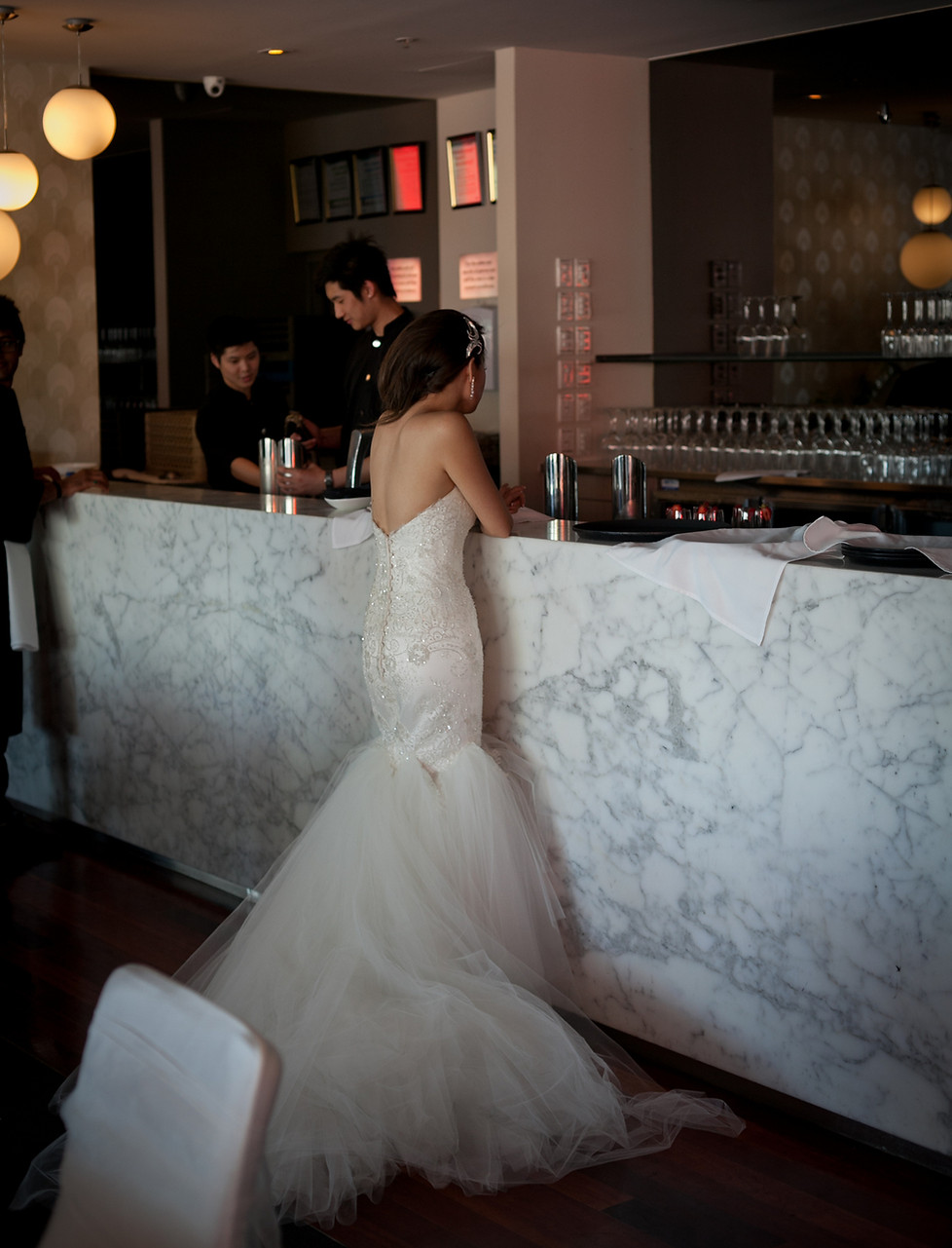 Marina Hardwick Tulle Wedding Dress, captured by Grace Pham Wedding Photographer