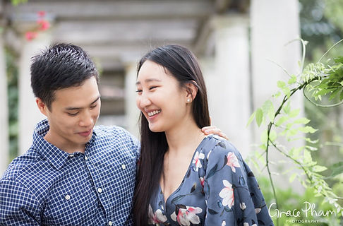 Hampstead Pergola & Hill Gardens Engagement Shoot captured by Grace Pham London Wedding Photographer 08