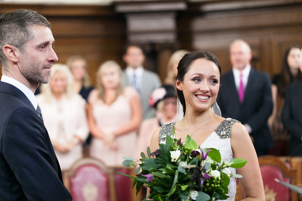 Islington Town Hall wedding by London Wedding Photographer