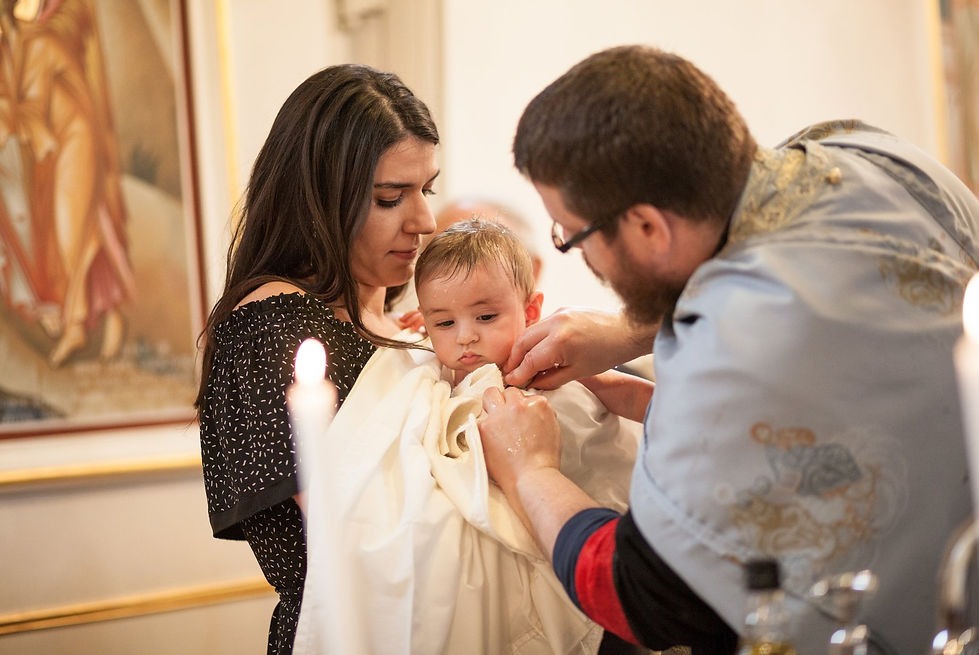 All Saints Greek Orthodox Church Christening Photography, London 01