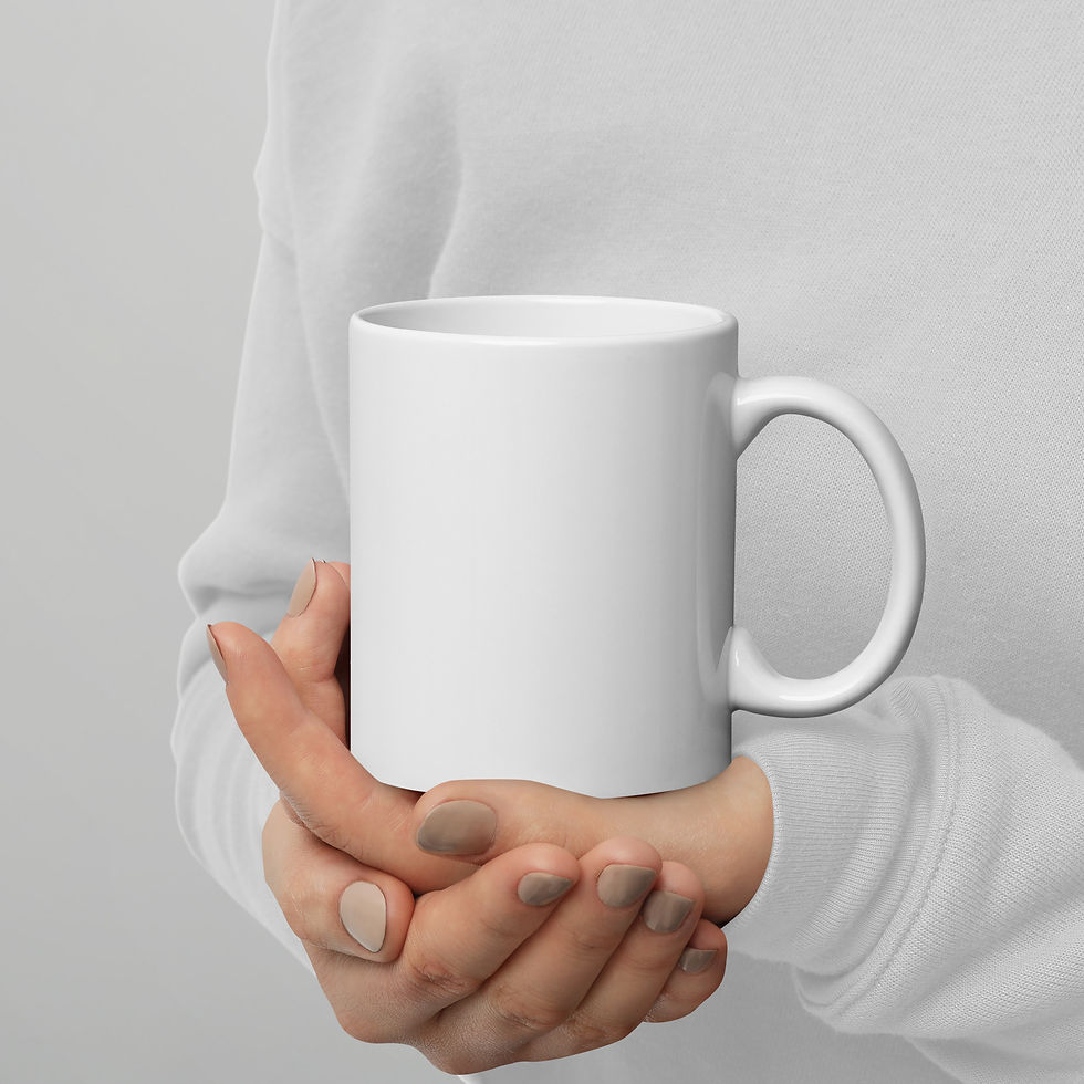 Thumbnail: White glossy mug