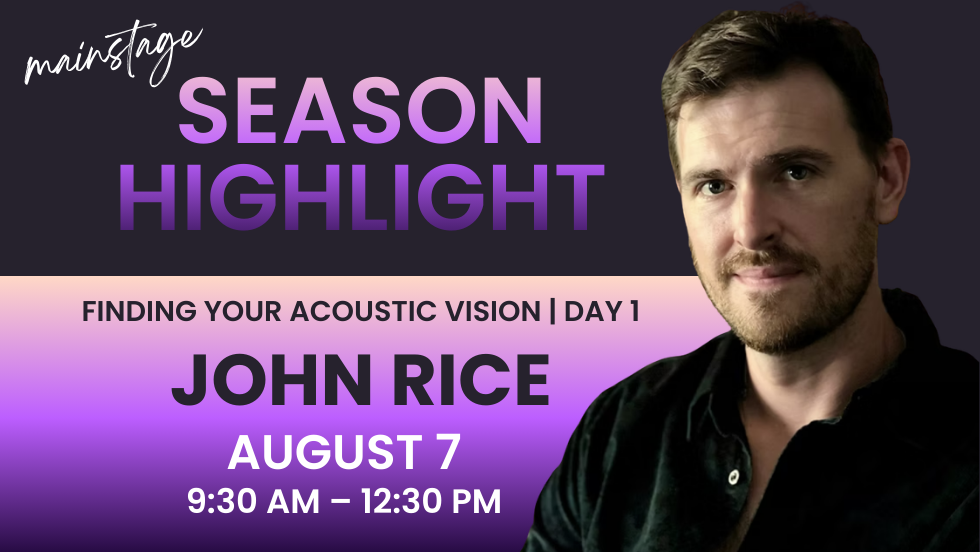 John A. Rice Finding Your Artistic Vision — Day 1