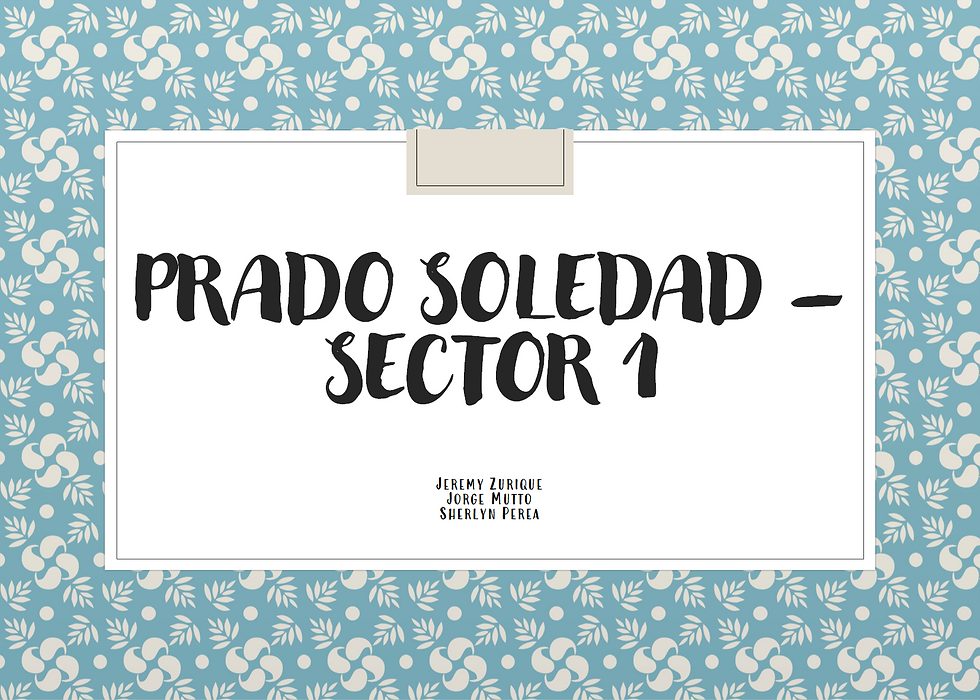 Mas a profundidad; en el sector primero.