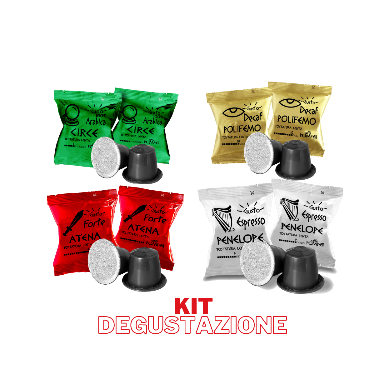 30 Nespresso * compatible coffee capsules - Mixed flavors