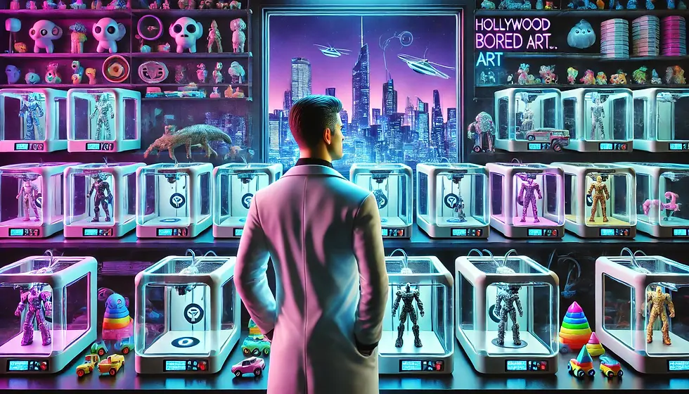 DALL·E 2025-04-25 09.05.36 - A cyberpunk-themed scene featuring a man overlooking several 
