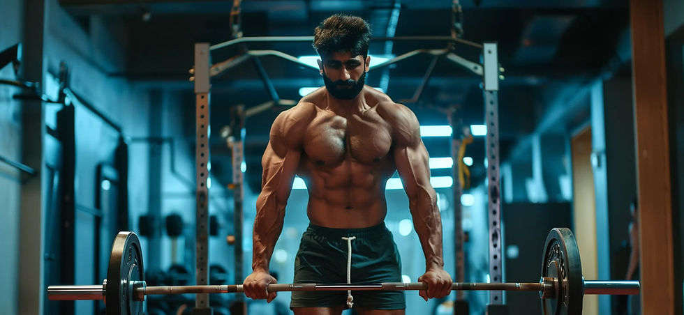 Gym member using gameonglow products