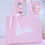 Thumbnail: Be Light Pink Tote