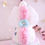 Thumbnail: 13” White and Baby Pink Rose Unicorn 