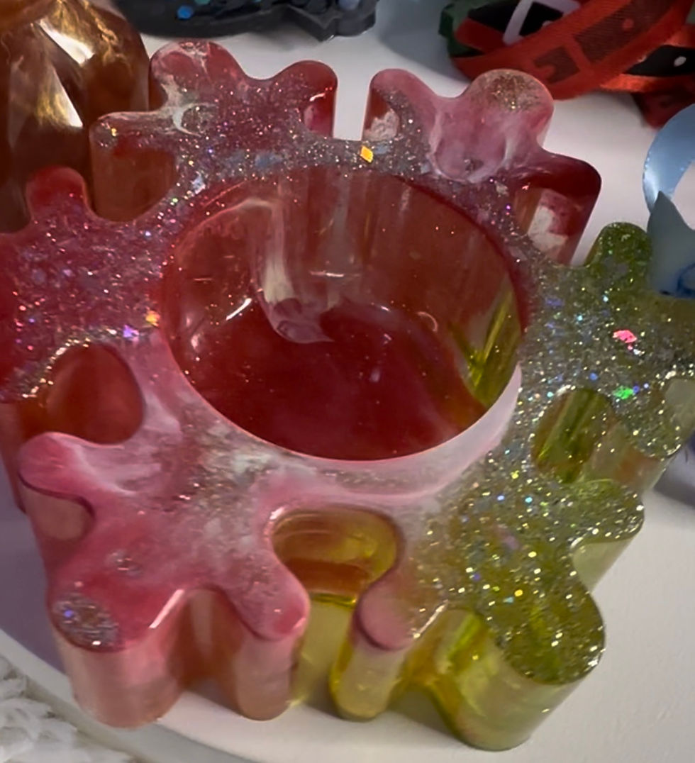 Thumbnail: Snowflake candle holder 