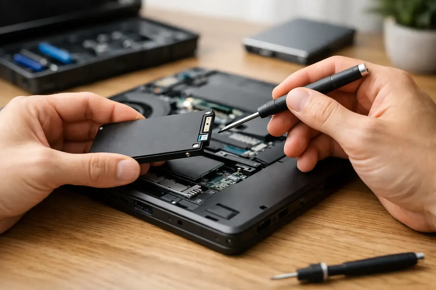 Cómo instalar disco SSD en laptop paso a paso