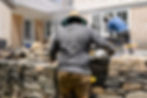 O'Connor Design Build crew building a field stone wall