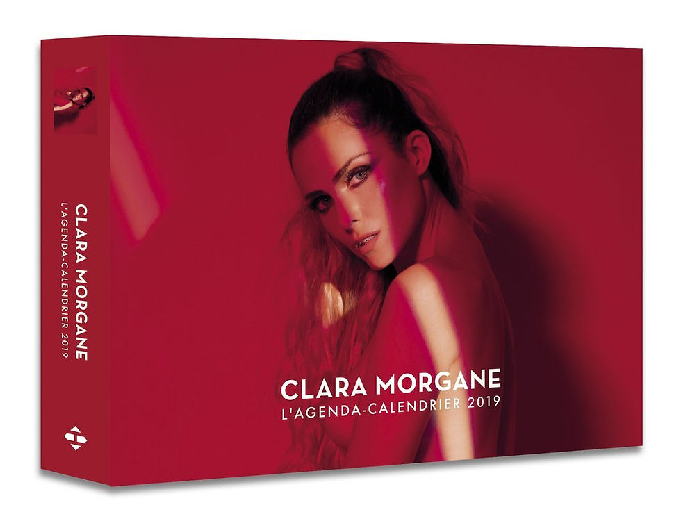 Coffret agenda - Calendrier 2019 Clara Morgane