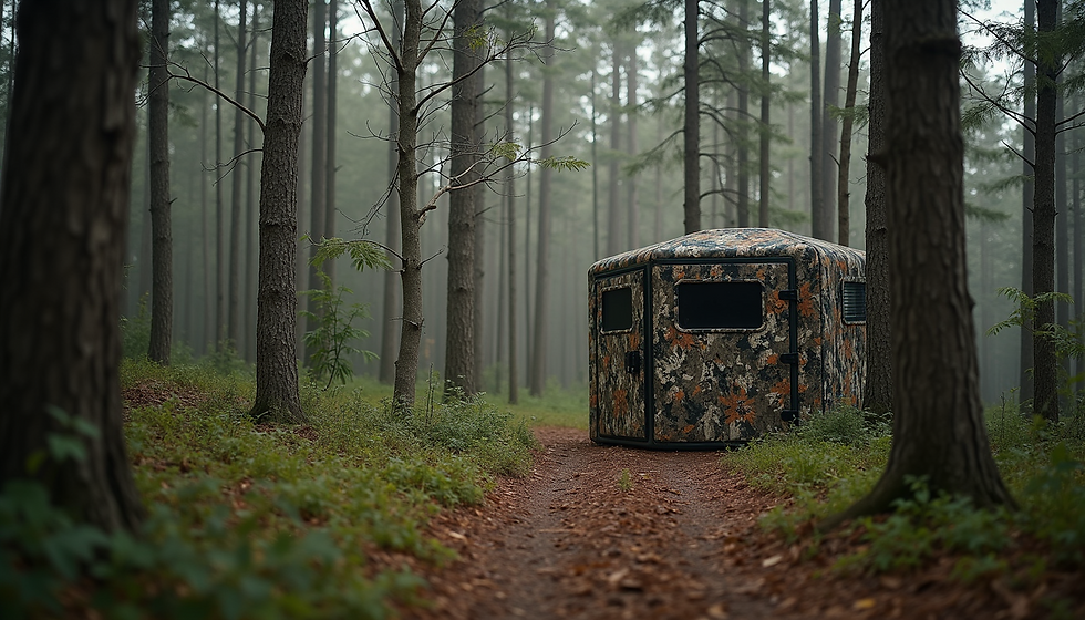 Mobile and Pitted Blinds Enhance Your Hunting Success