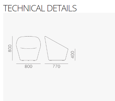 Thumbnail: Log 366 Chair Technical Sheet