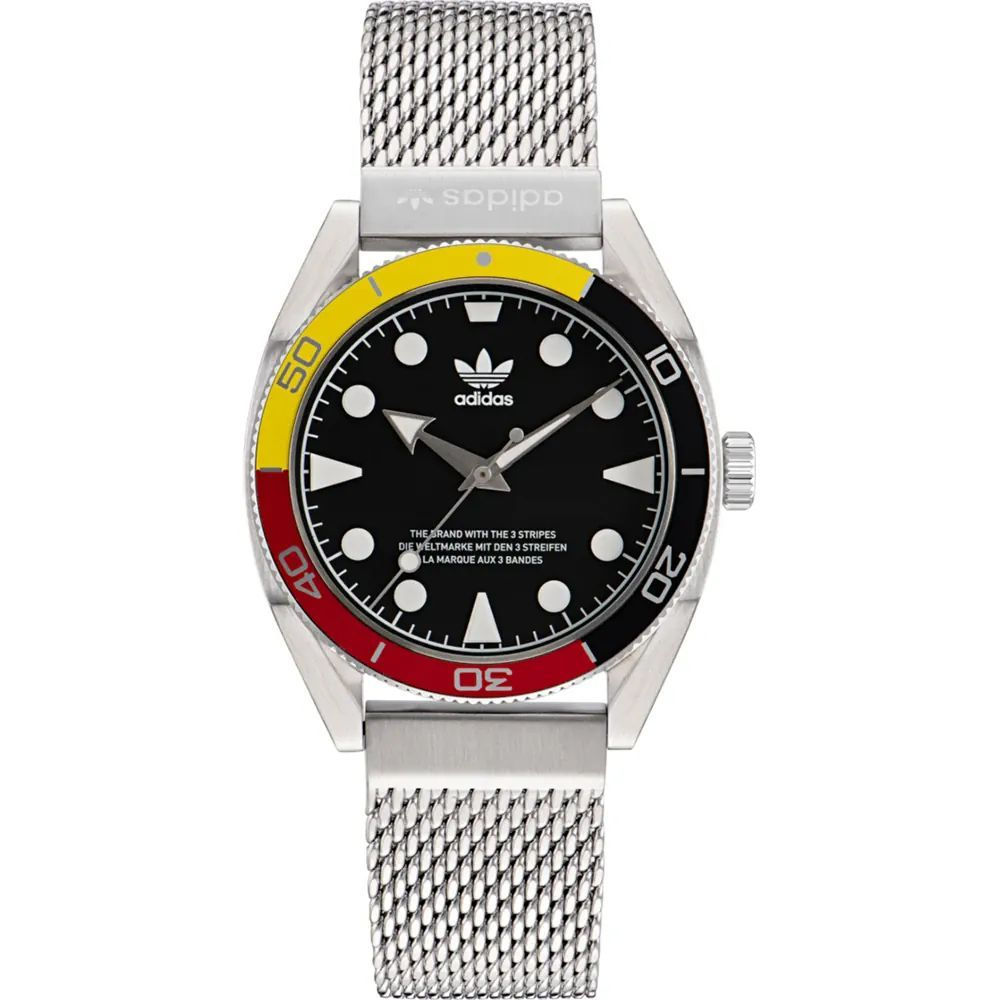 Adidas Gray Stainless Steel Sport Watch