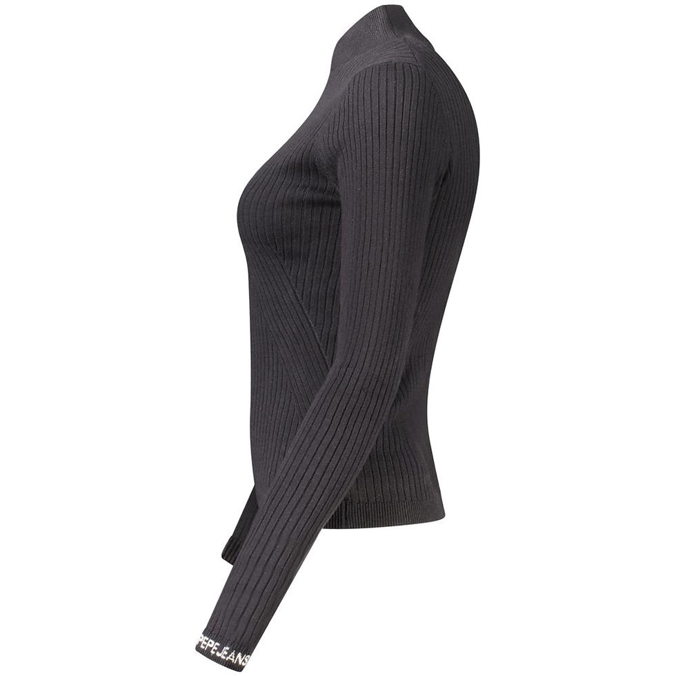 Thumbnail: Pepe Jeans Black Cotton Women Sweater