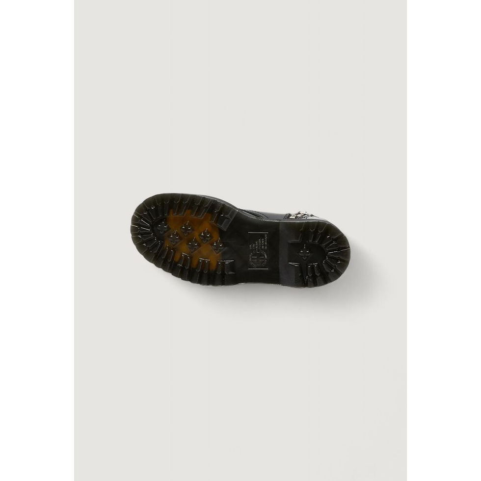 Thumbnail: Dr. Martens Black Leather Lace-Up Boots