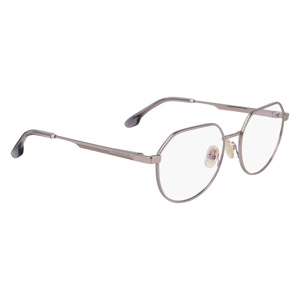 Thumbnail: Victoria Beckham Gray Metal Glasses (Frames)