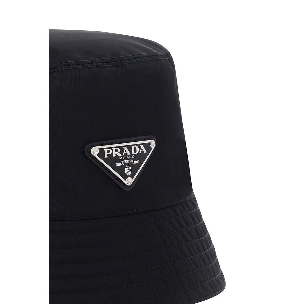 Thumbnail: Prada Black Polyamide Bucket Hat
