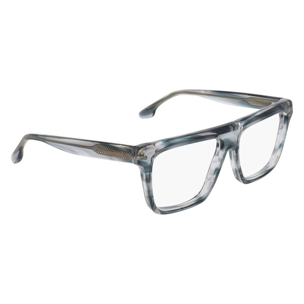Thumbnail: Victoria Beckham Gray Acetate Glasses (Frames)