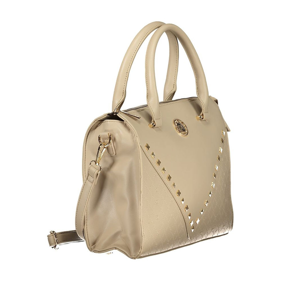 Thumbnail: Laura Biagiotti Beige PVC Women Handbag