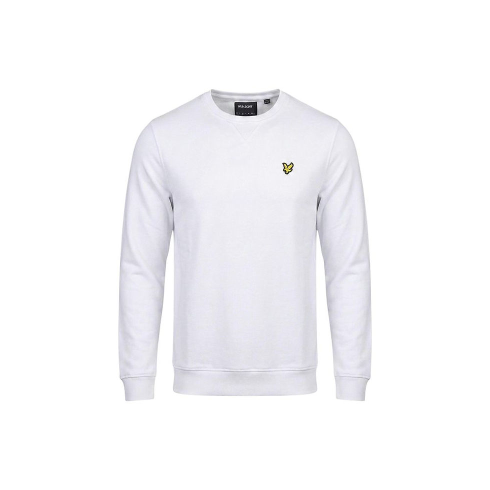 Thumbnail: Lyle & Scott White Cotton Sweatshirt
