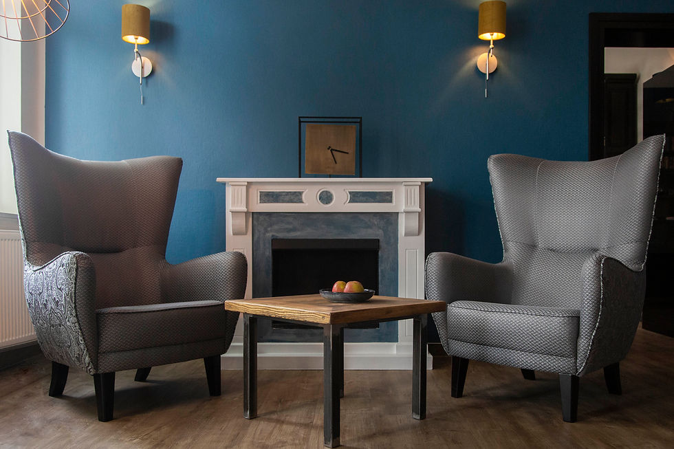 Couchtisch Rouen - quadratisch Industrial Style - VanFraai - Eiche Couchtisch, Beistelltisch Bauholz