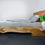 Miniaturbild: Bett mit Baumkante, Naturholzbett Baumkante, Designerbett Massivholz mit Baumkante, Massivholzbett aus Eiche, Esche, Bauholz