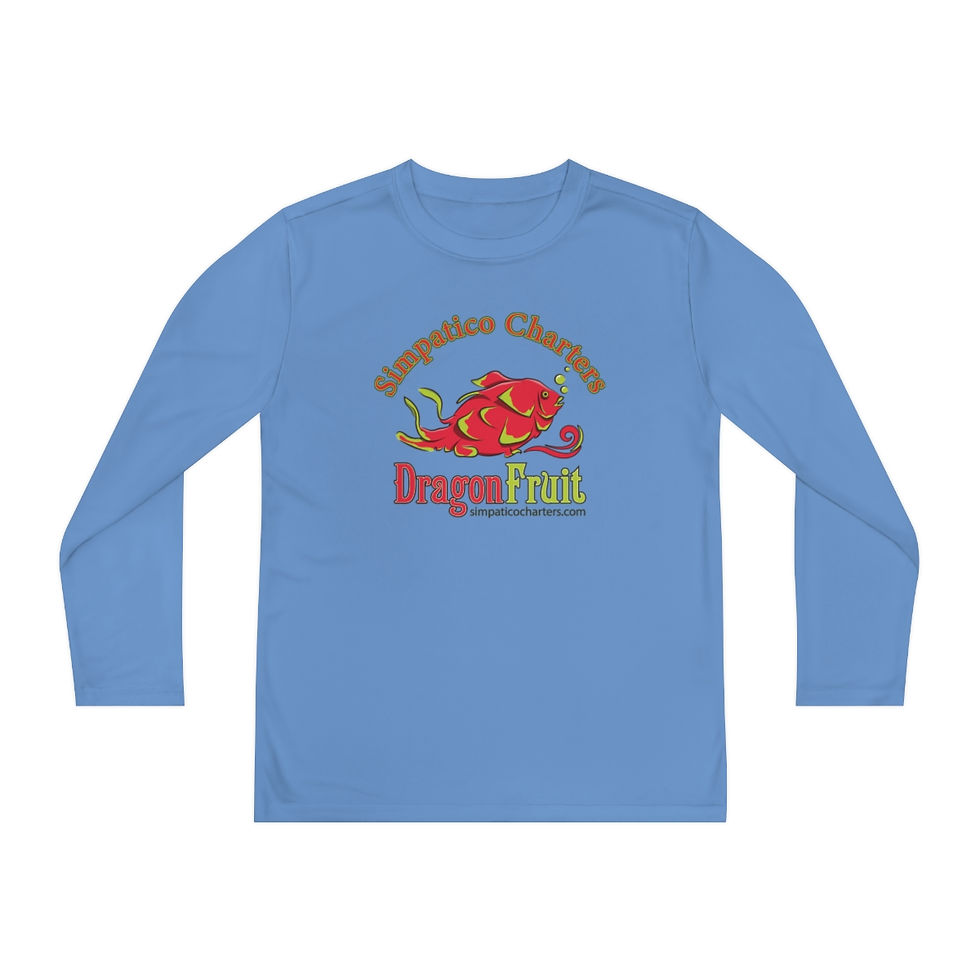 Miniatura: Youth Long Sleeve Rash Guard (I'd Rather be in Puerto Rico on the back)