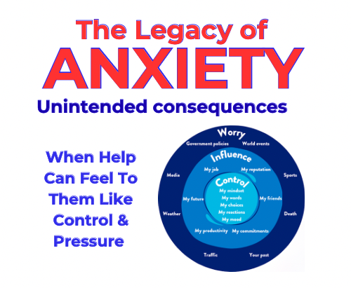 The Legacy of Anxiety; When Worry Feels Like Love, But Lands as Pressure & Control in Relationships