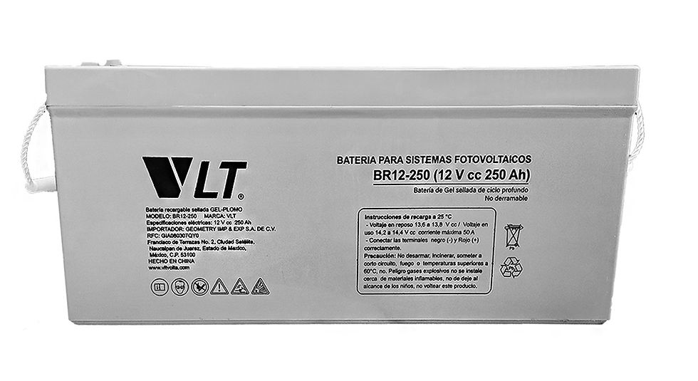 Miniatura: Batería VLT Ciclo Profundo Gel 12v 250ah
