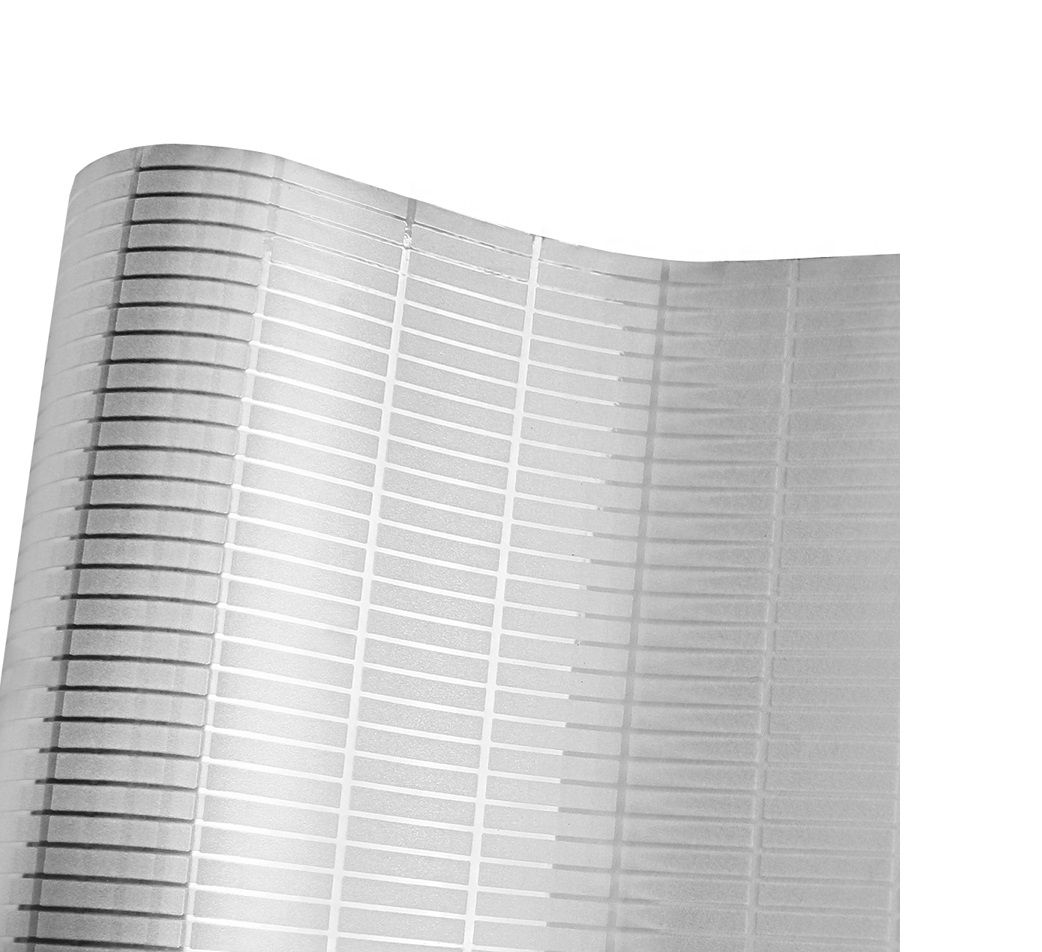 Vinyl Esmerilado Franjas para Ventanas