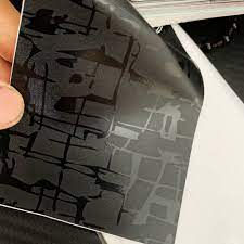 Miniatura: Vinyl Craquelado Negro 1.52m  x1m