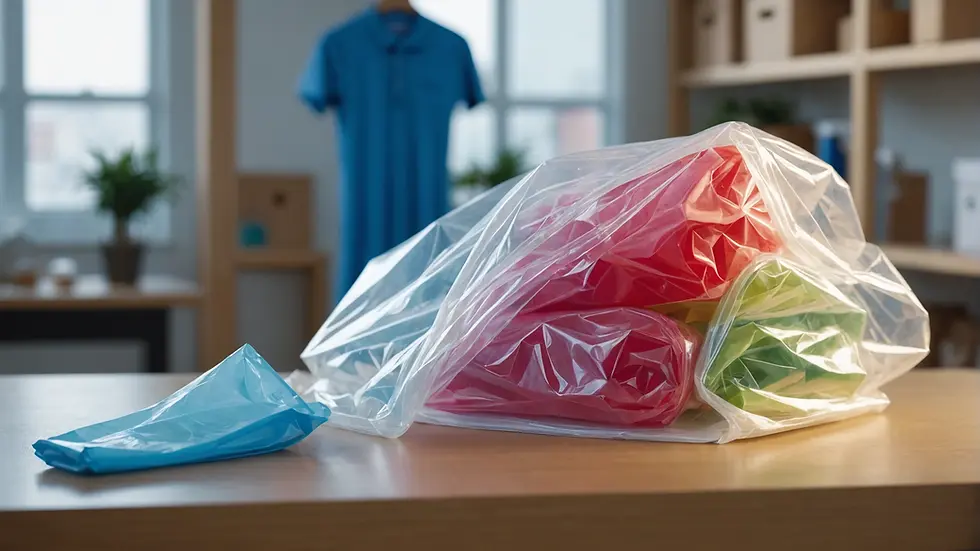 Plastic OPP Packaging Garments
