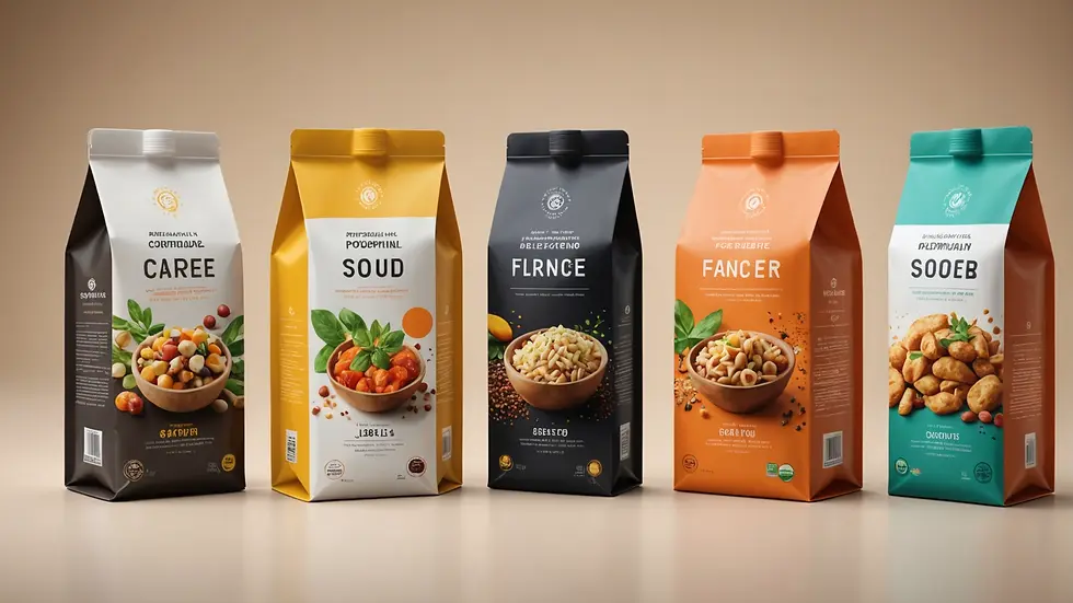 Innovatively designed food packaging