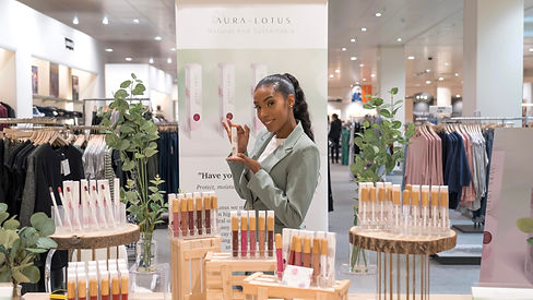Aura-Lotus pop up shop John Lewis