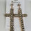 Thumbnail: Earring Cross Rhinestone 3.5"