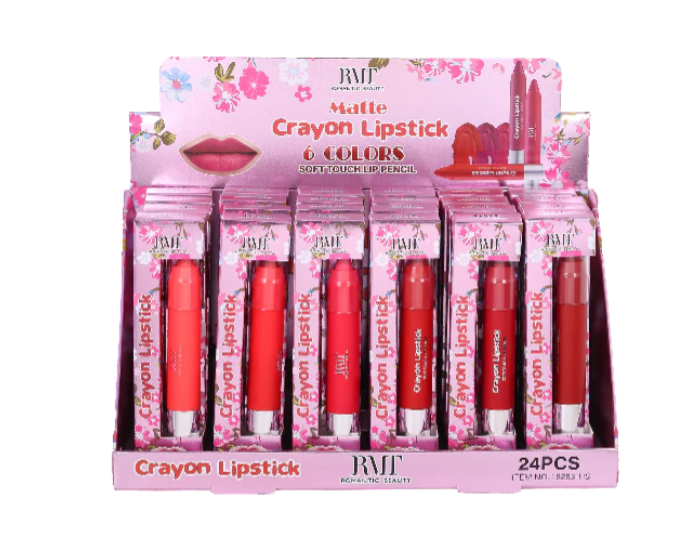 MATTE LIPSTICK CRAYON 24PCS