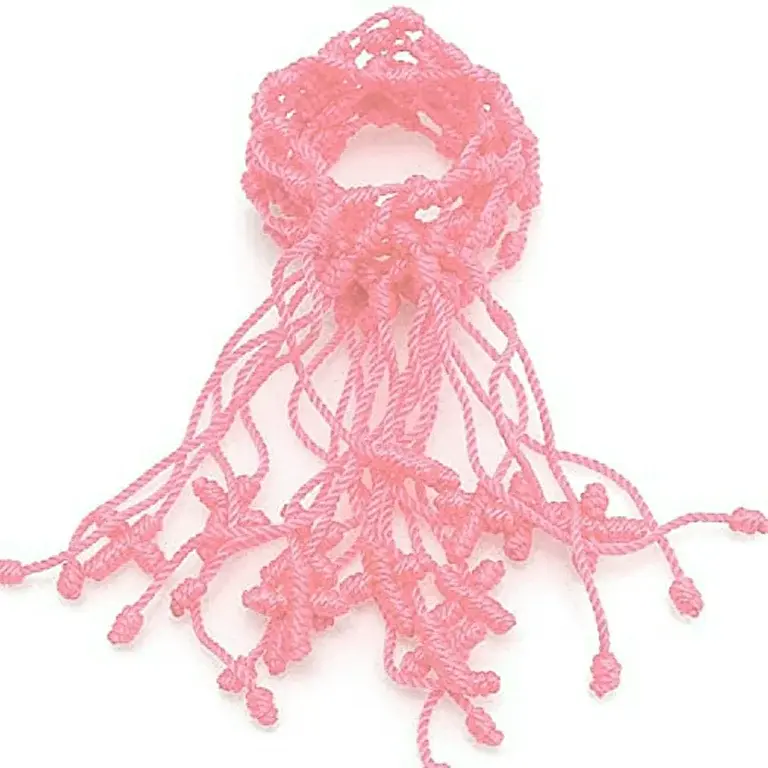 Thumbnail: Handmade 7 Knots Cross String Bracelet 12pcs