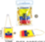 Ecuador Mini Flag (12pc)