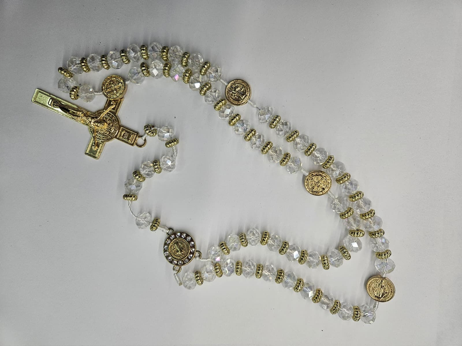 Crystal Rosary San Benito