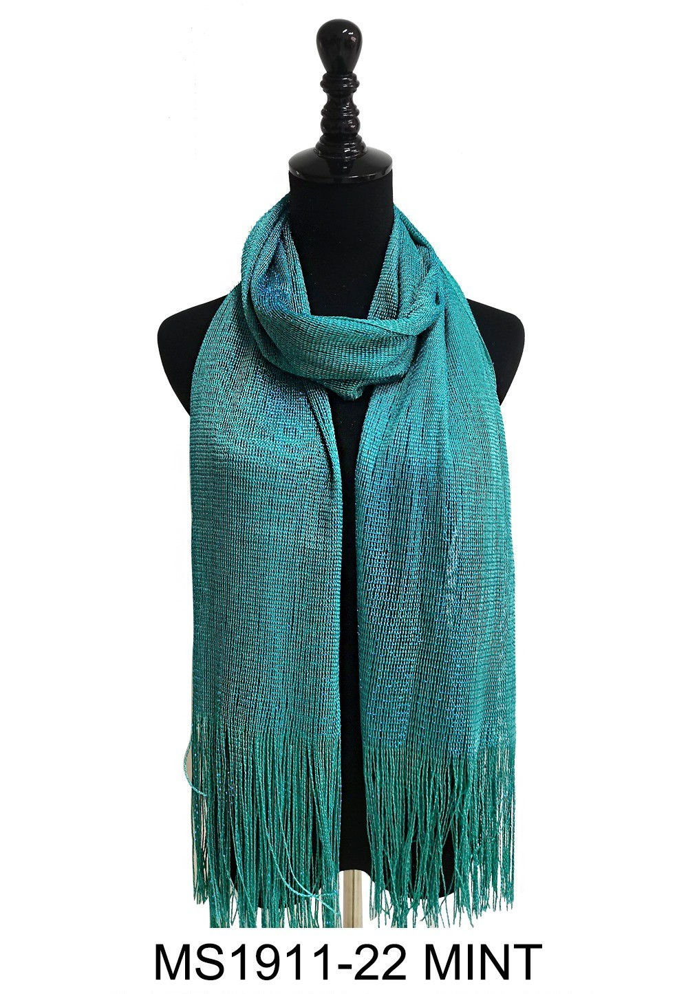 Mesh Scarf Mint