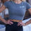 Thumbnail: Gray Crop Tee